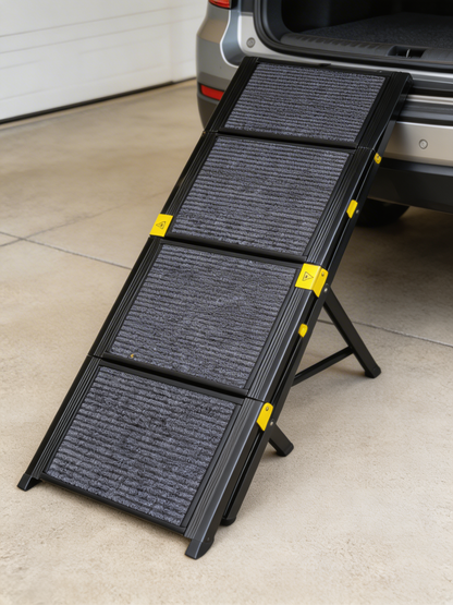Pawtiva Pro-Grade Gentle Incline Dog Ramp