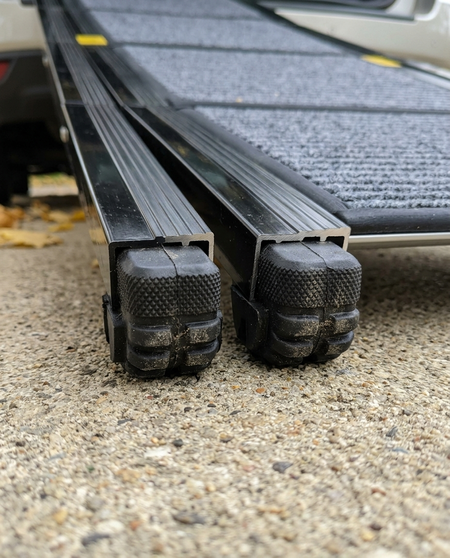 Pawtiva Pro-Grade Gentle Incline Dog Ramp