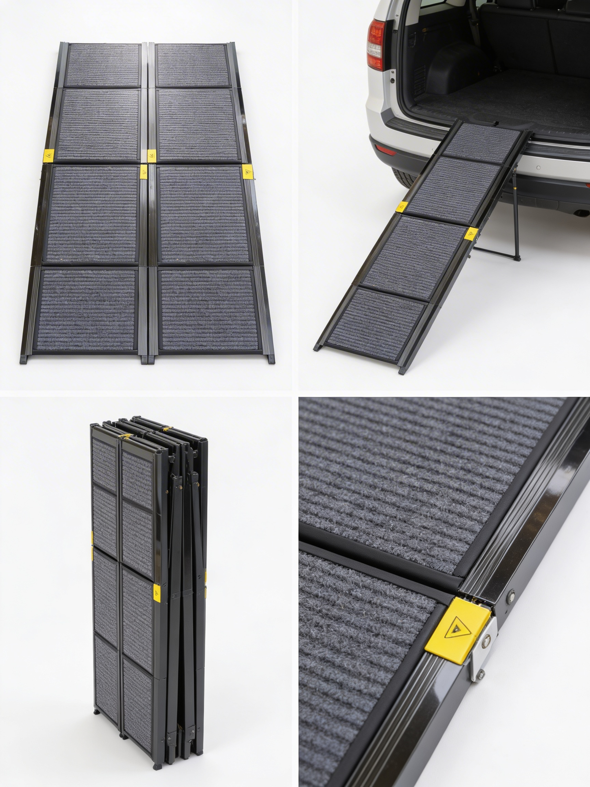 Pawtiva Pro-Grade Gentle Incline Dog Ramp