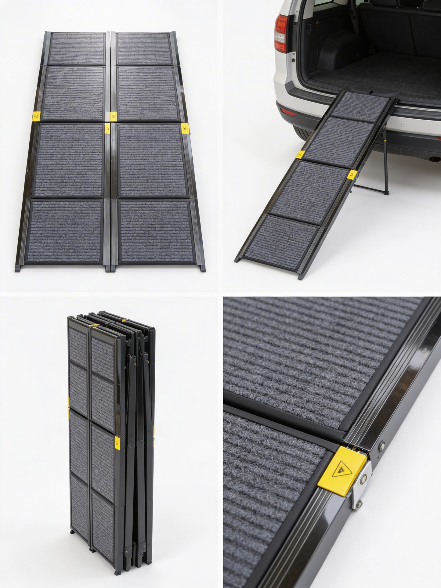 Pawtiva Pro-Grade Gentle Incline Dog Ramp
