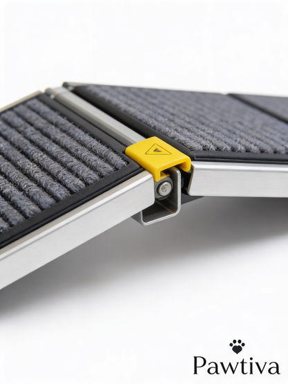 Pawtiva Pro-Grade Gentle Incline Dog Ramp