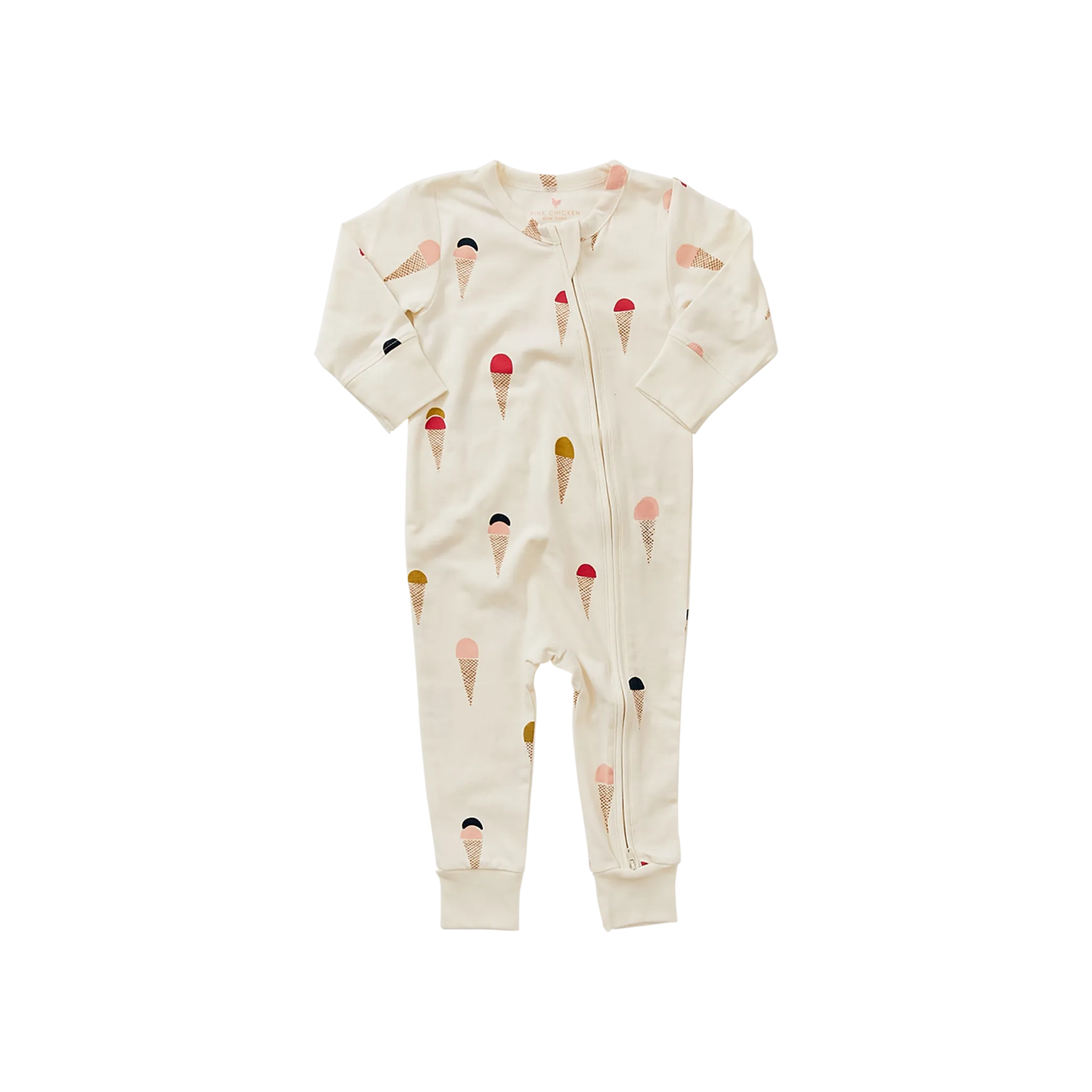 Baby Organic Romper - Ice Cream