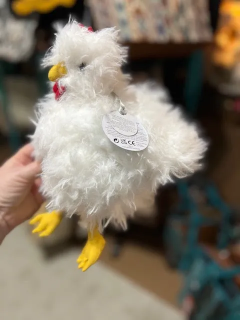 Chicken Stuffed Animal, 9"