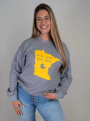 Duck Duck Adult Crew Sweatshirt