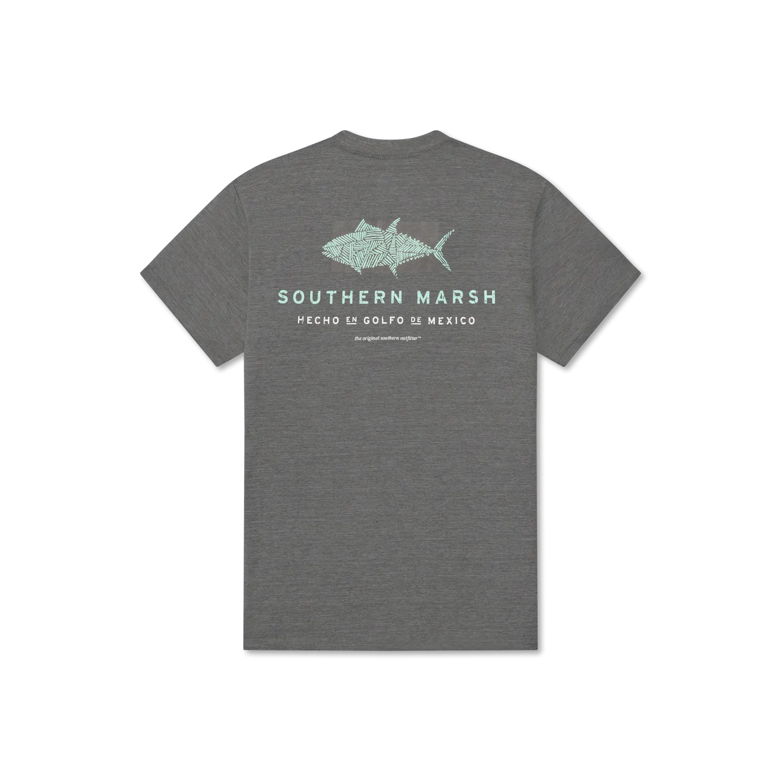 FieldTec Heathered Tee - Made in the Gulf - Tuna