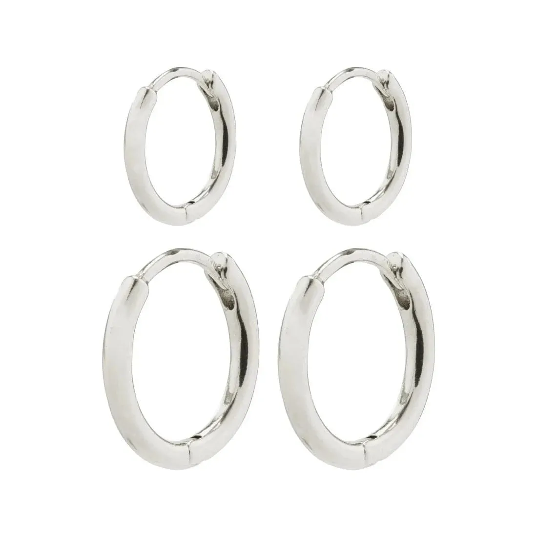 Pilgrim Jewelry ARIELLA 2-in-1 Huggie Hoop Set