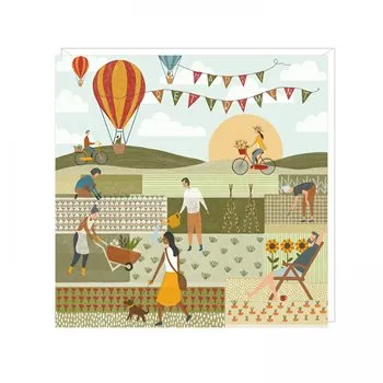 Retired Living... Greeting card