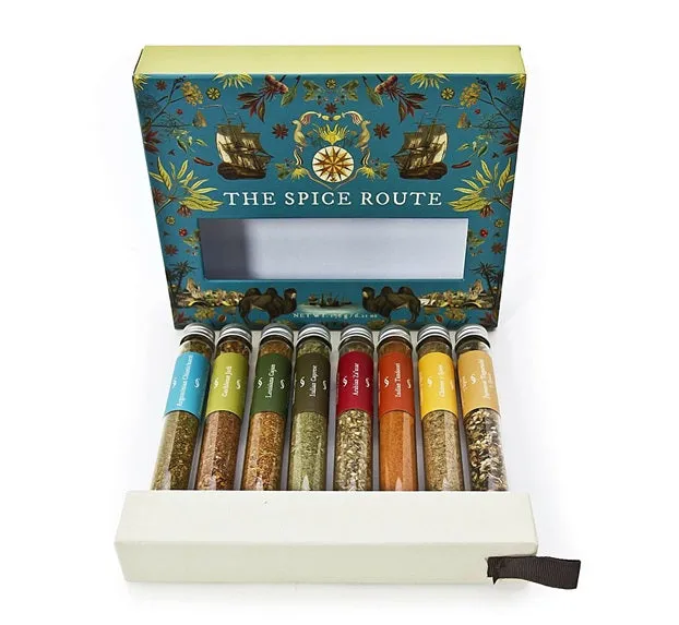Spice Route | Superb Collection of Iconic and Exotic Spice Blends from Around the Globe | 8-Pack Gift Set