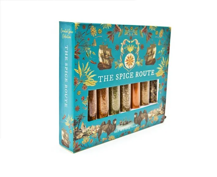 Spice Route | Superb Collection of Iconic and Exotic Spice Blends from Around the Globe | 8-Pack Gift Set