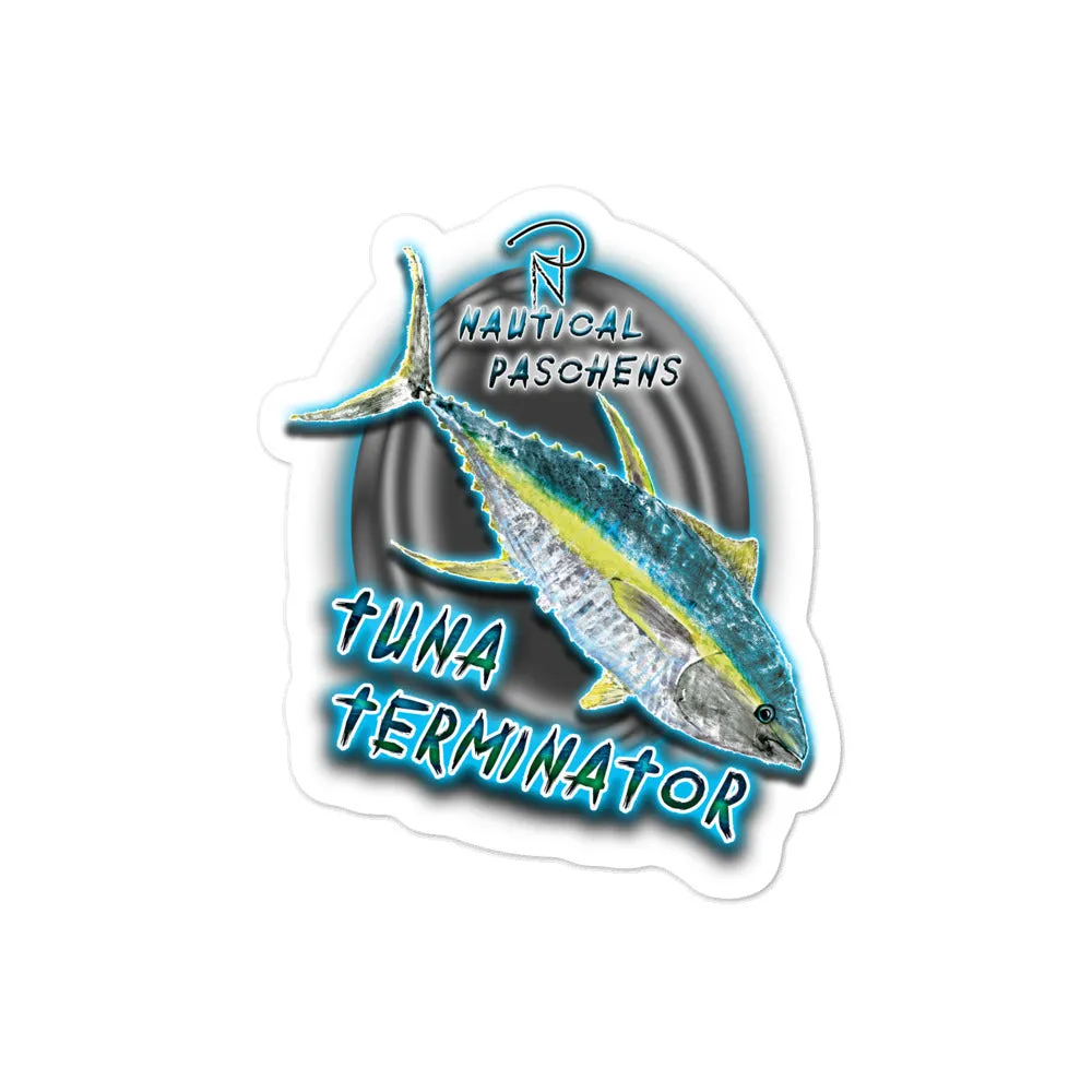 Tuna Terminator Sticker