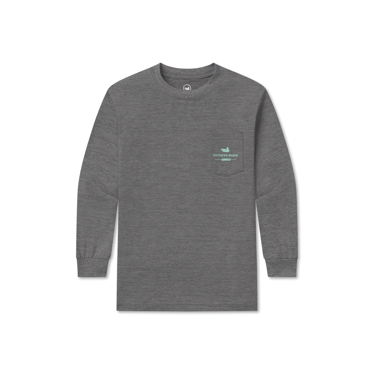 Youth FieldTec Heathered - Made in the Gulf - Tuna - Long Sleeve